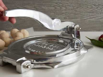 XL Tortilla Press - Polished Aluminum