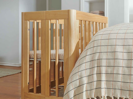 T29234,Babyletto,Oat Stripe Muslin All-Stages Bassinet Sheet in GOTS Certified Organic Cotton