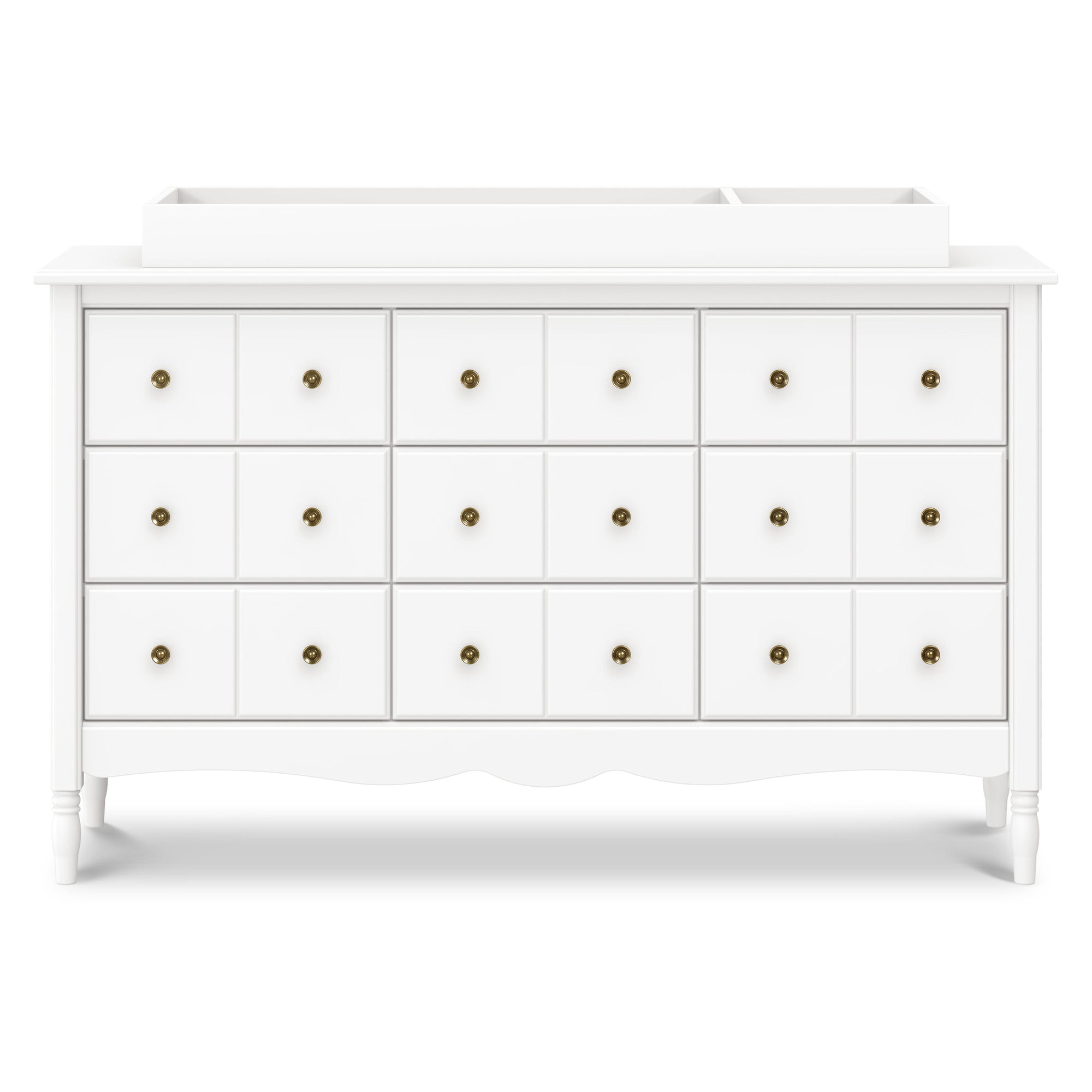 M7128RW,Namesake,Liberty 9-Drawer Assembled Dresser in Warm White