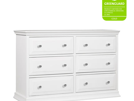 M4426W,DaVinci,DaVinci Signature 6-Drawer Double Dresser in White