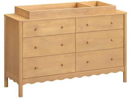 M27916HY,Swell 6-Drawer Assembled Dresser in Honey