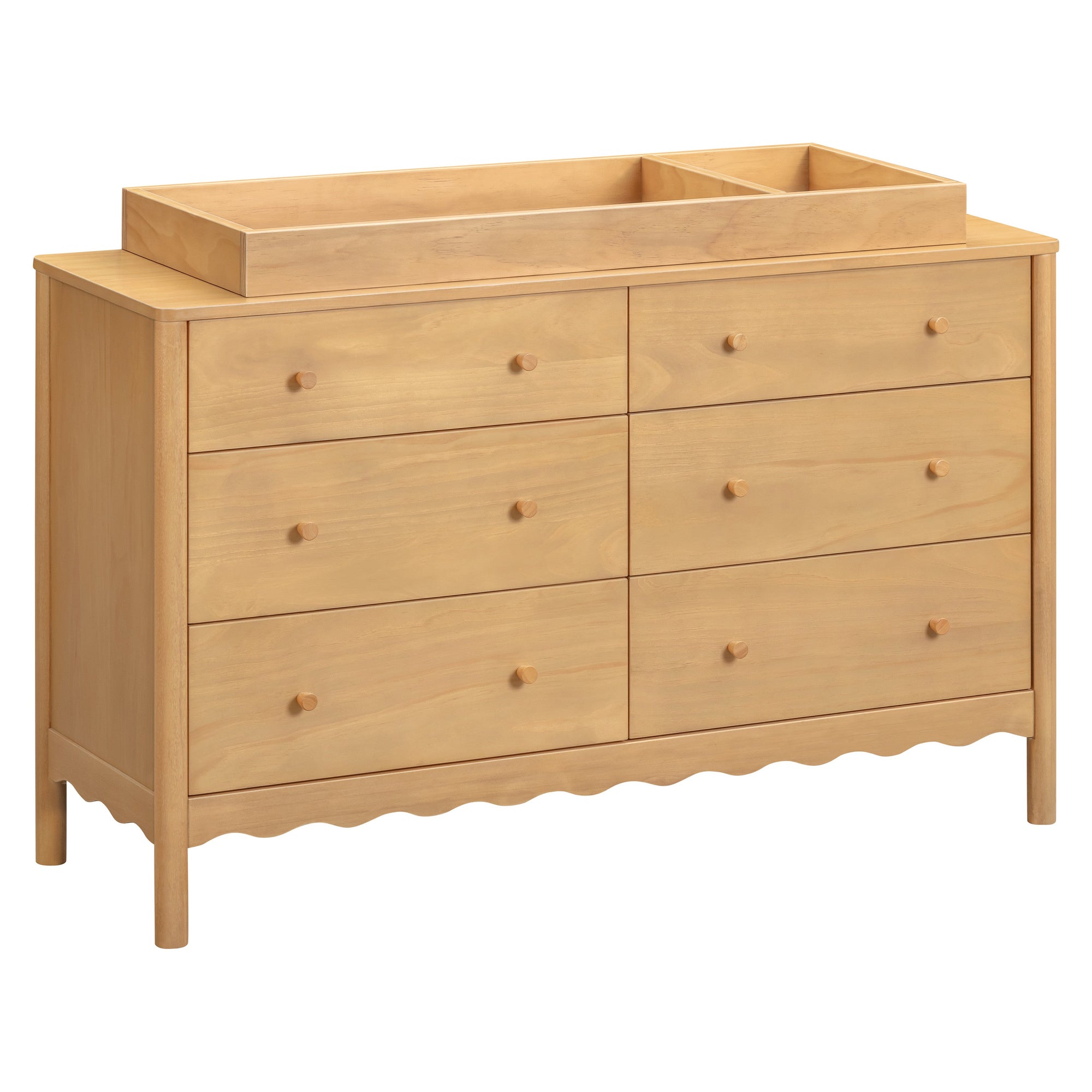 M27916HY,Swell 6-Drawer Assembled Dresser in Honey