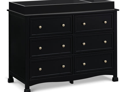 M5529E,DaVinci,Kalani 6-Drawer Double Wide Dresser in Ebony