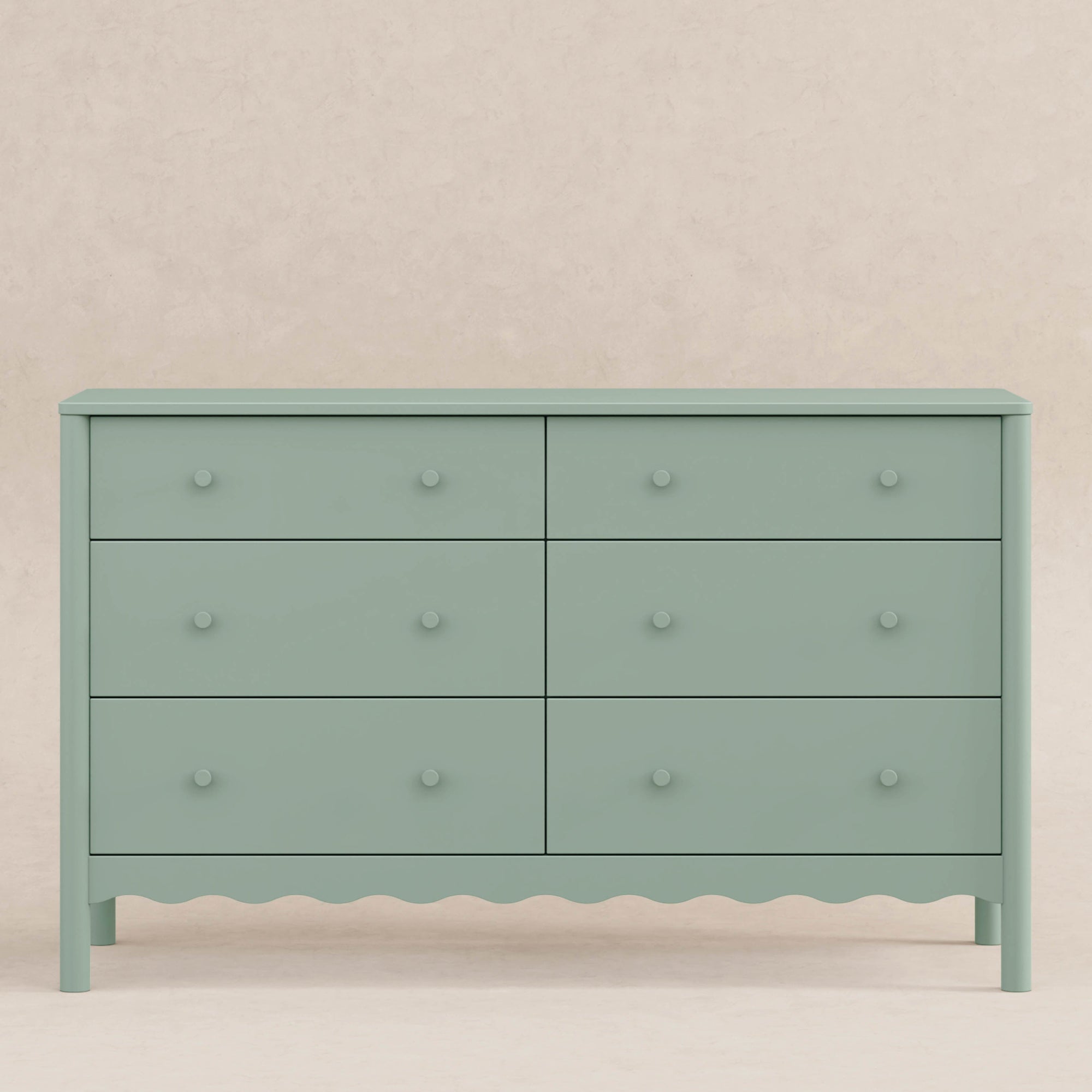 M27916LS,Swell 6-Drawer Assembled Dresser in Light Sage