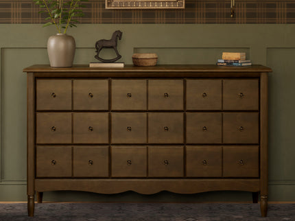 M7128NL,Namesake,Liberty 9-Drawer Assembled Dresser in Natural Walnut