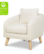 Vanilla with Light Wood Feet