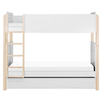 M19173W,The MDB Family,TipToe Twin Storage Trundle Bed in White