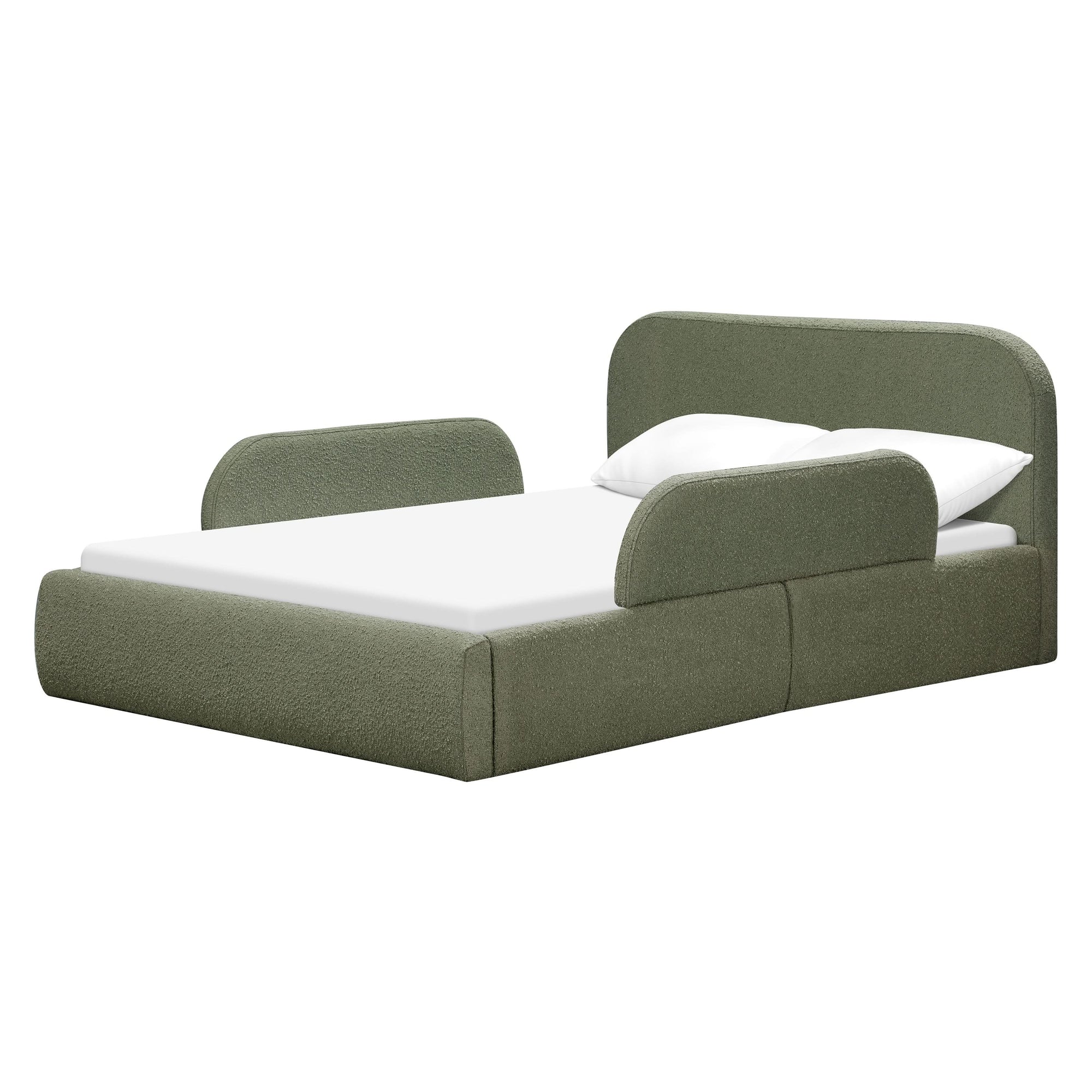 M31296POB,Babyletto Kids,Nara Full Bed in Performance Olive Boucle