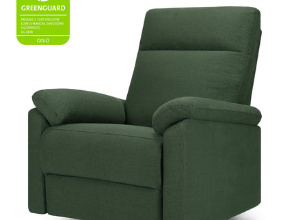 M24387PNG,DaVinci,Suzy Swivel Recliner in Pine Green