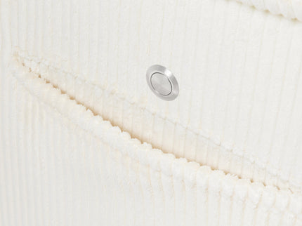 B17183YC,Monogram by Namesake,Willa Deluxe Power Glider Recliner w/Heat&Massage in Ivory Corduroy