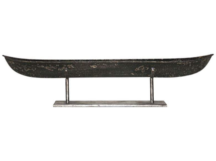 Aged Iron 30 1/4" Wide Riverboat Sculpture by Uttermost