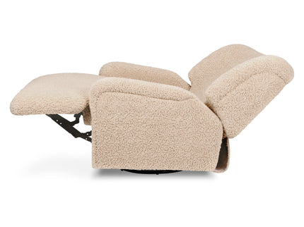 M27687CSG,Namesake,Winslow Extra Wide Recliner and Swivel Glider in Chai Shearling