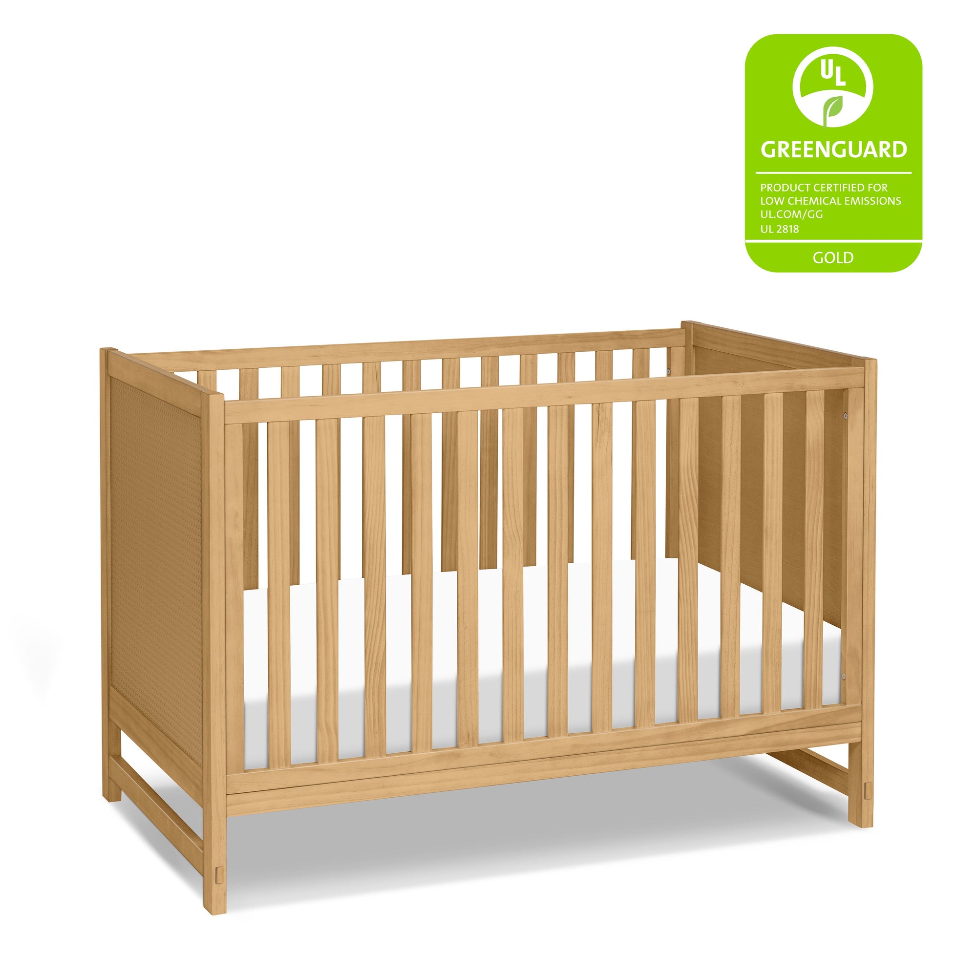 M24901HY,DaVinci,Margot 3-in-1 Convertible Crib in Honey