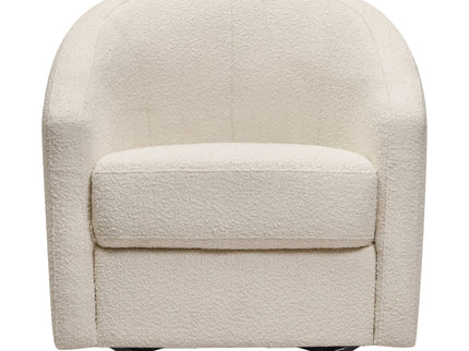 M5887WB,Babyletto,Madison Swivel Glider in Ivory Boucle