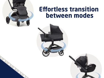 Tana 360° Rotating Travel System with Peri™ 180° in Onyx Heritage