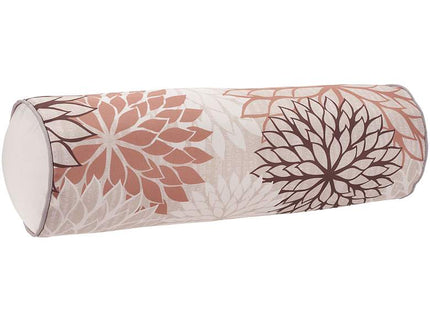 Aloha Beige Brown 20" x 6" Indoor/Outdoor Bolster Pillow