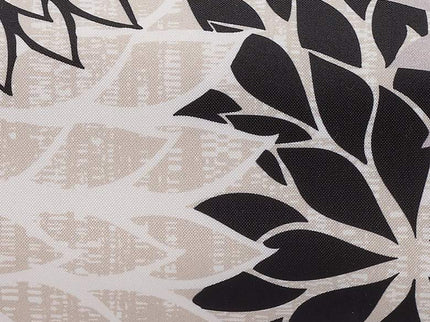 Aloha Black White 20" x 6" Indoor/Outdoor Bolster Pillow