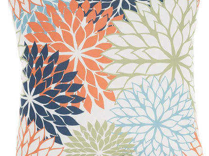 Aloha Multi-Color 20" Square Indoor/Outdoor Throw Pillow