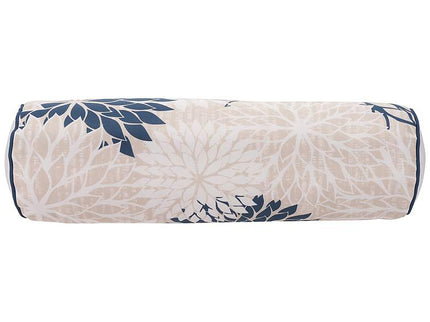 Aloha Navy Ivory 20" x 6" Indoor/Outdoor Bolster Pillow
