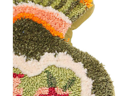 Amphorae Green Tufted 12" x 20" Accent Pillow