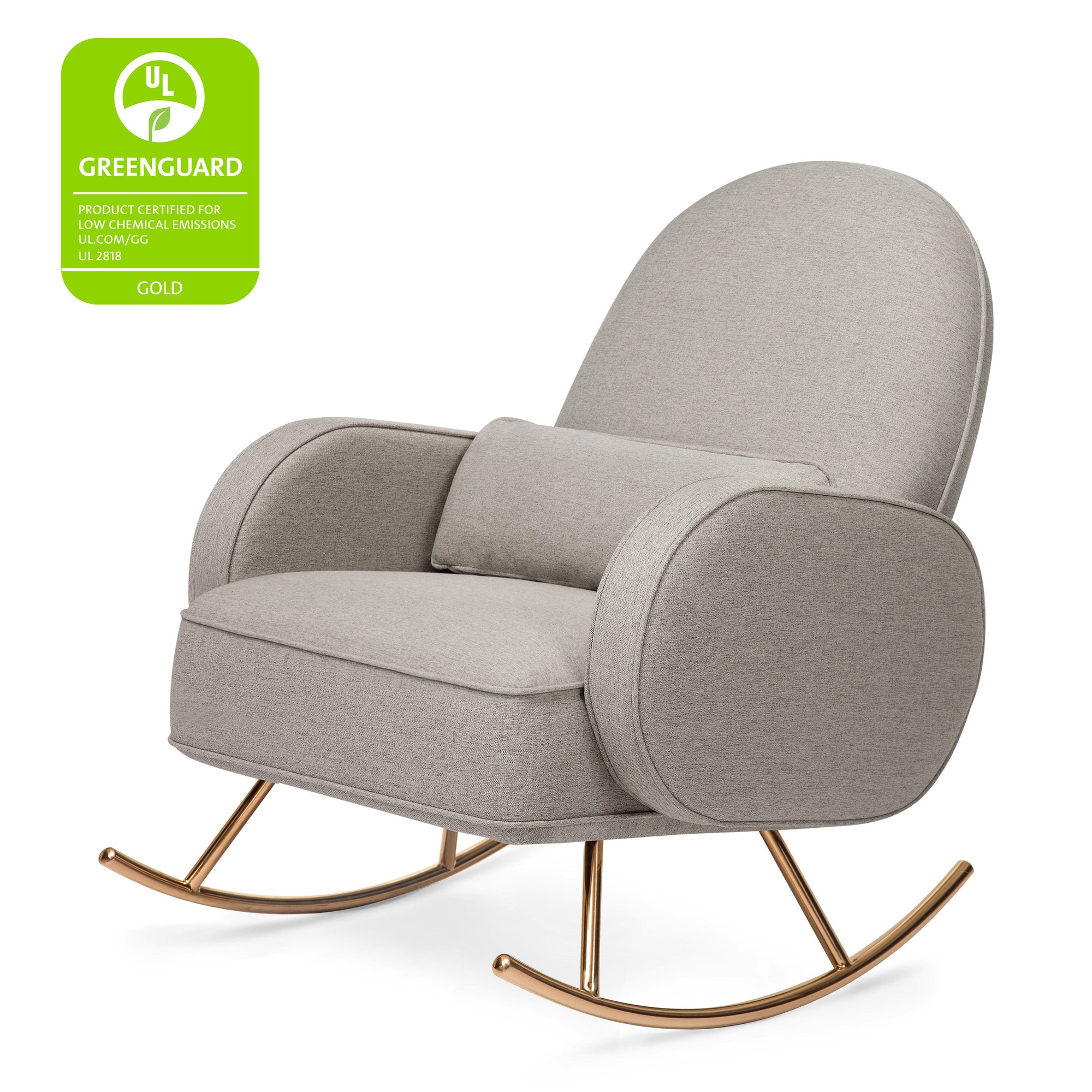 NW17087PGEW,Nursery Works,Compass Rocker in Performance Grey Eco-Weave