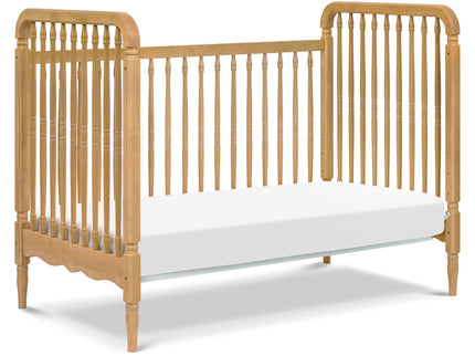 M7101HY,Namesake,Liberty 3-in-1 Convertible Spindle Crib w/Toddler Bed Conversion Kit in Honey