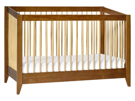 M10301CTN,Babyletto,Sprout 4-in-1 Convertible Crib w/Toddler Bed Conversion Kit in Chestnut&Natural