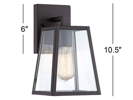 Arrington 10 3/4" High Mystic Black Sconces Set of 2