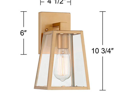 Arrington 10 3/4" High Soft Gold Wall Sconce Set of 2