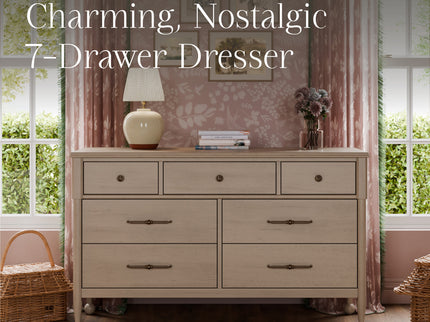 M31401WP,Namesake,Alouette 3-in-1 Convertible Spindle Crib in Washed Pine