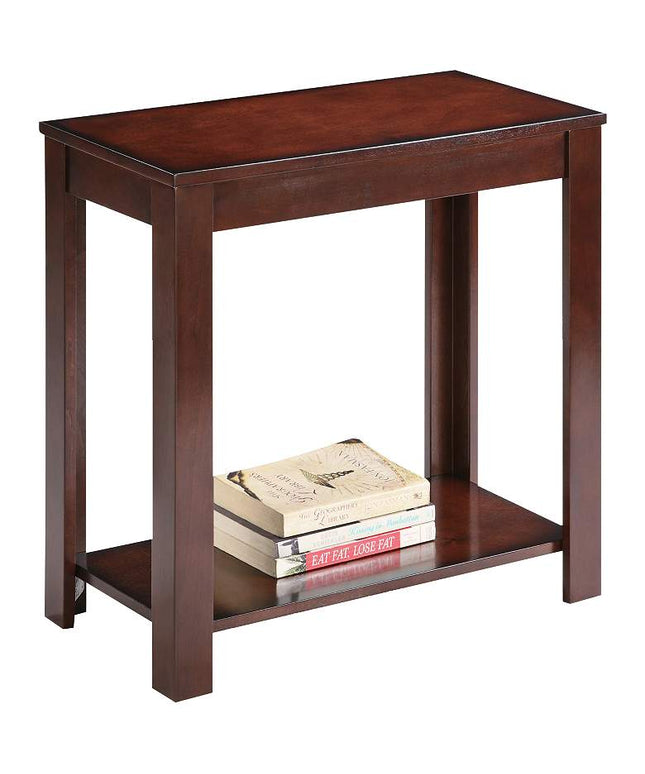 Astet 24" Wide Dark Cherry Traditional Side Table