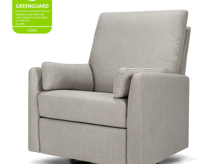 F24687PFTGRY,Carter's,Ethan Swivel Recliner in Performance Grey Linen