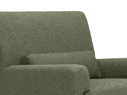 1085OBL,Nursery Works,Sleepytime Rocker in Olive Boucle w/Light Legs