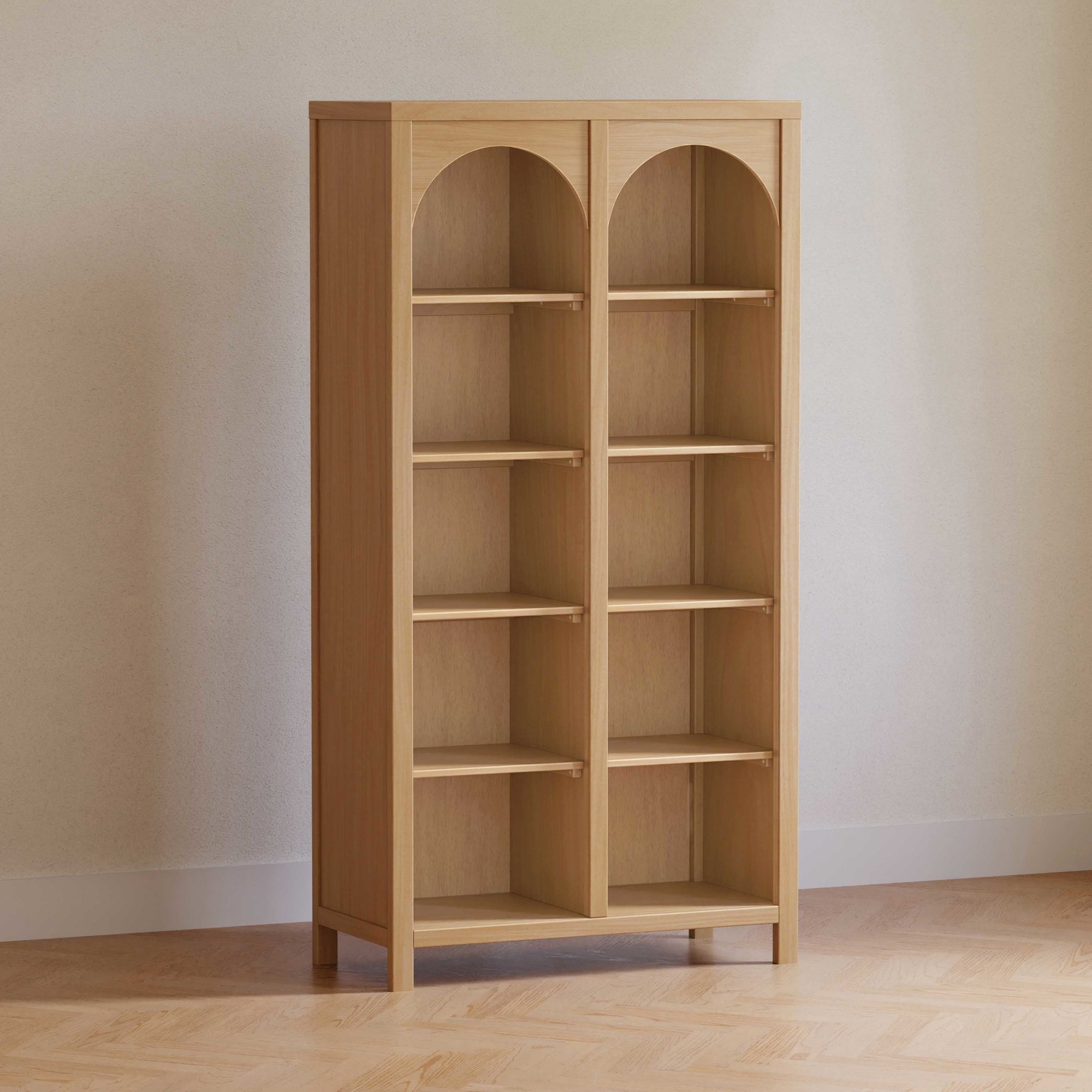 M24814HY,Namesake,Eloise Bookcase  Assembled in Honey