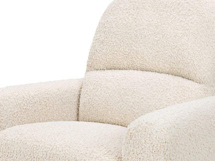M30087AT,Babyletto,Rainbow Recliner and Swivel Glider in Almond Teddy Loop
