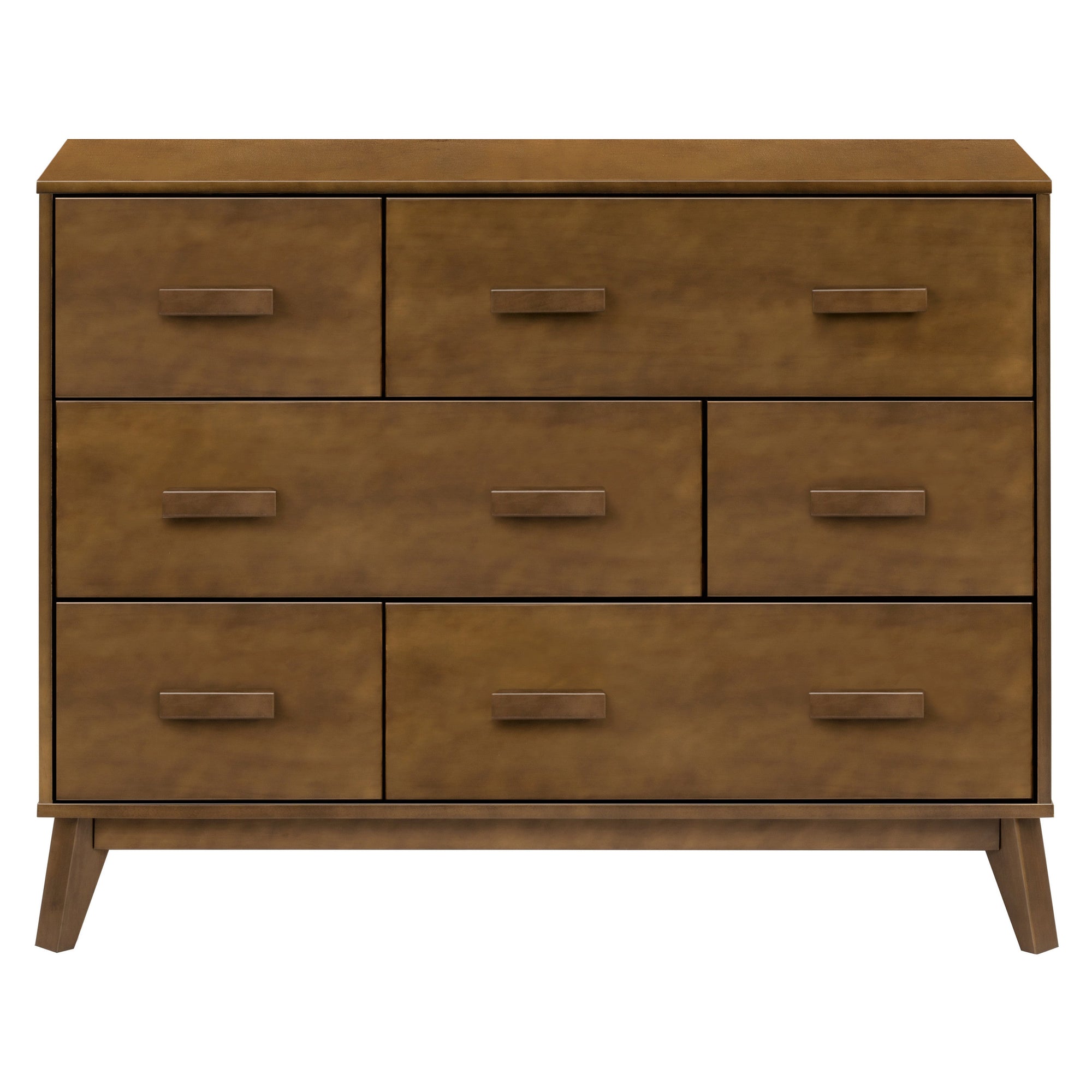 M5826NL,Babyletto,Scoot 6-Drawer Dresser in Natural Walnut