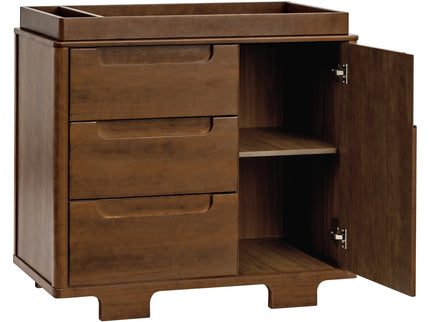 M23423NL,Babyletto,Yuzu 3-Drawer Changer Dresser in Natural Walnut
