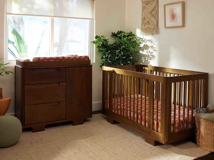 M23423NL,Babyletto,Yuzu 3-Drawer Changer Dresser in Natural Walnut