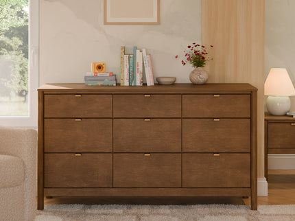 M25928NL,Babyletto Kids,Bondi 9-Drawer Assembled Dresser in Natural Walnut