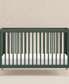 Forest Green with Vegan Blonde Leather Feet