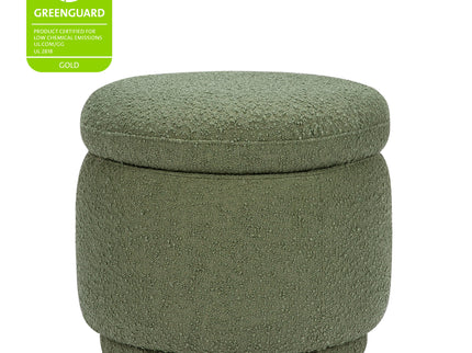M22985OB,Babyletto,Enoki Storage Ottoman in Olive Boucle