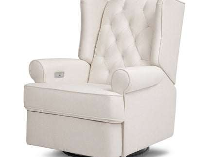 M21987PCMEW,Namesake,Harbour Power Recliner in Performance Cream Eco-Weave