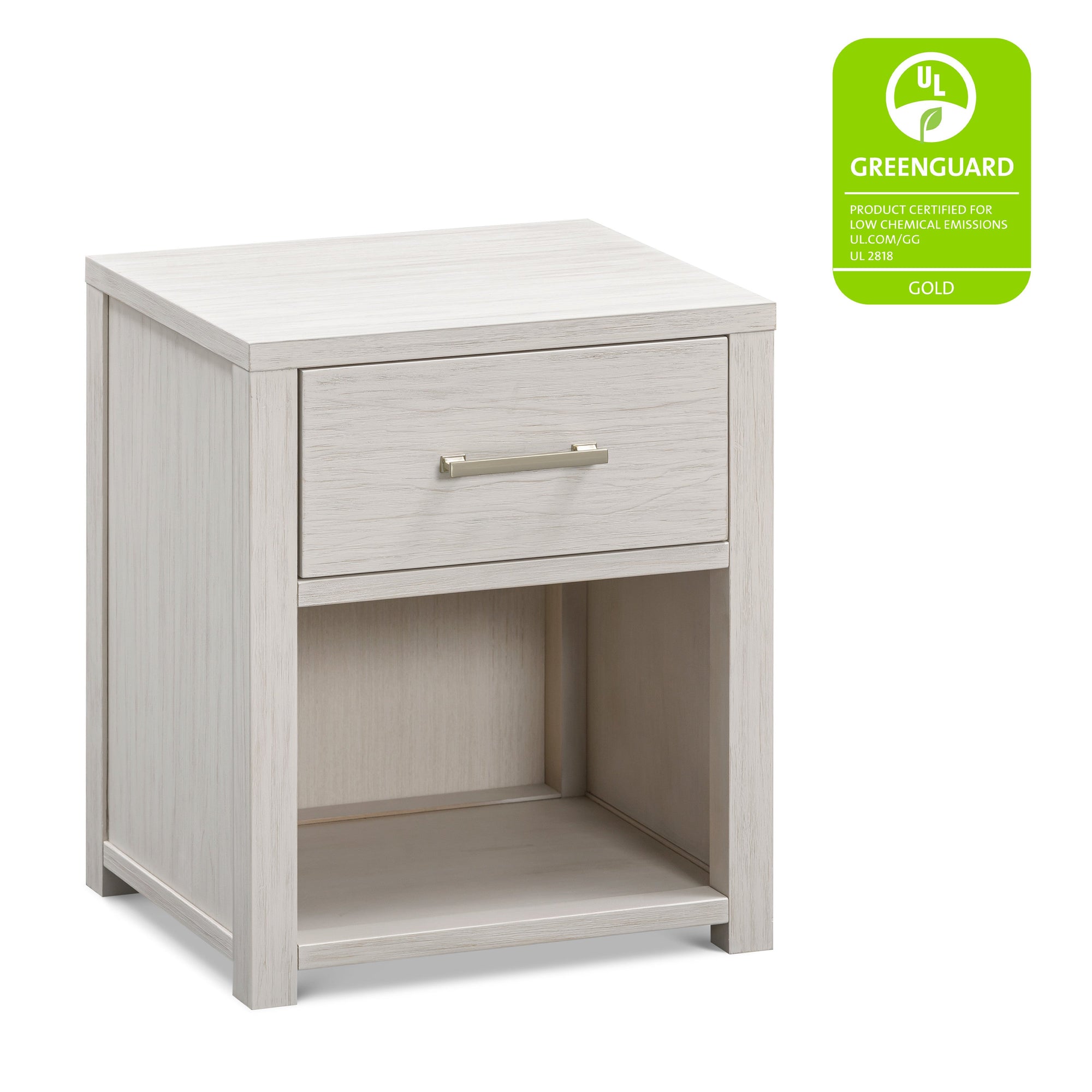 B26460WDF,Monogram by Namesake,Hemsted Nightstand  Assembled in White Driftwood