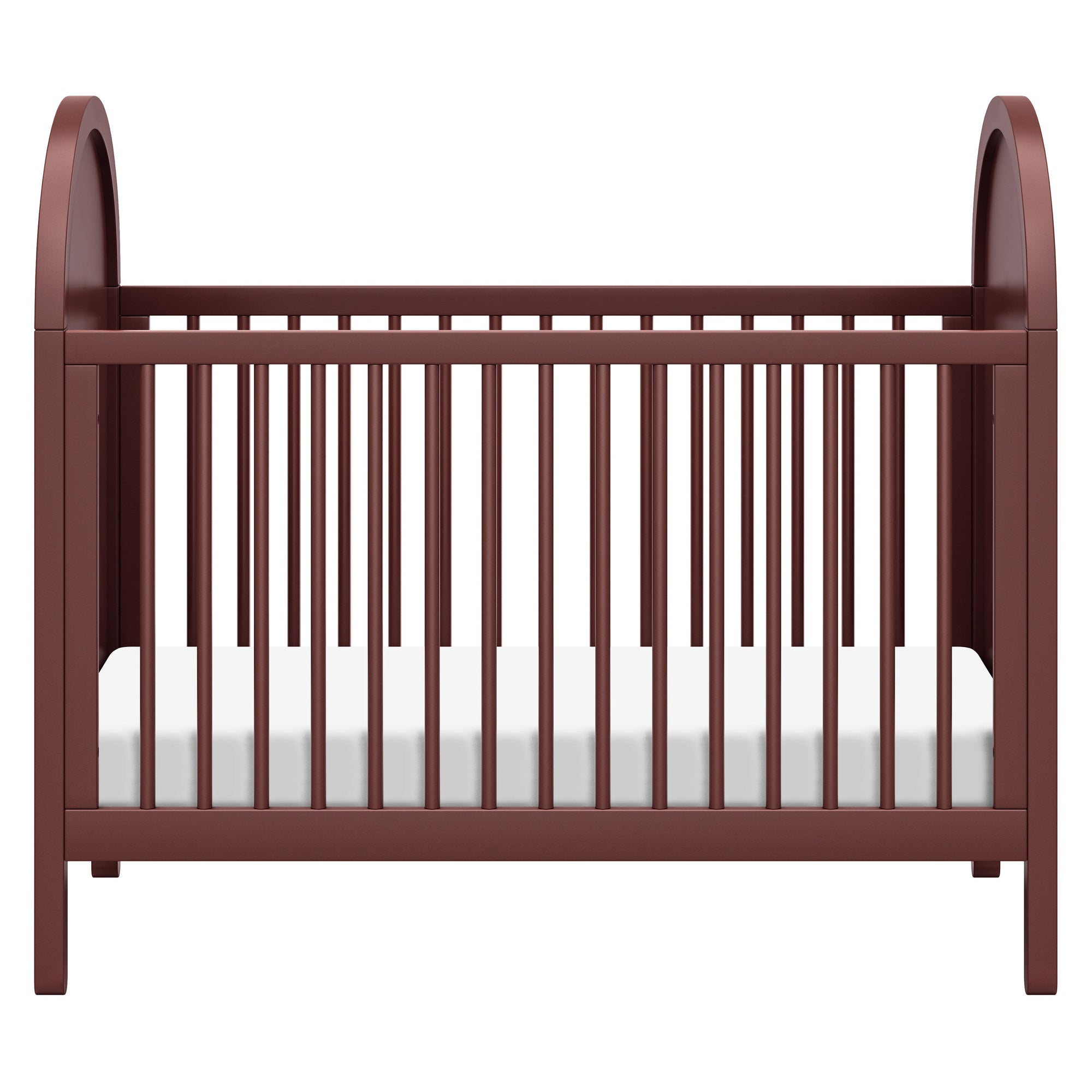 M25601CRNC,Babyletto,Bondi Cane 3-in-1 Convertible Crib w/ Toddler Bed Kit in Crimson with Natural Cane