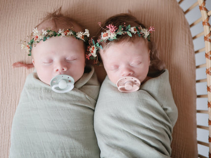 Mushie Organic Cotton Muslin Swaddle Blanket