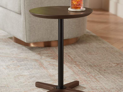 Bailey 15 1/4" Wide Walnut Standing Table