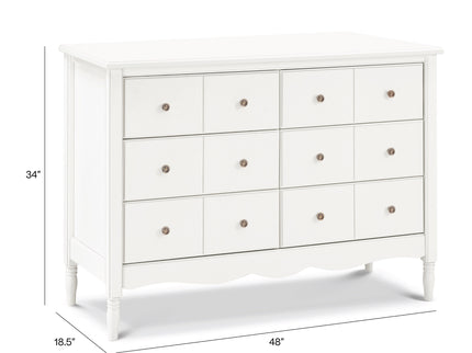 M7116RW,Namesake,Liberty 6-Drawer Assembled Dresser in Warm White