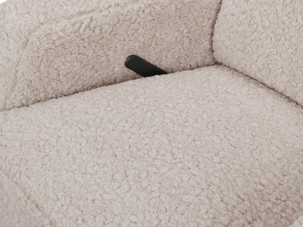 M22287EGS,Namesake,Crewe Recliner and Swivel Glider in Earl Grey Shearling