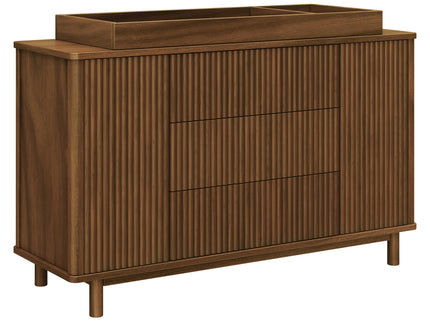 M29816NL,Babyletto,Pogo Tambour Assembled Dresser in Natural Walnut