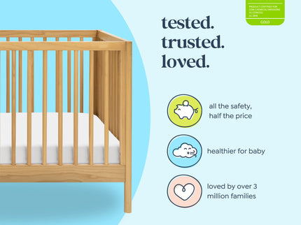 M25101HY,DaVinci,Birdie 3-in-1 Convertible Crib in Honey
